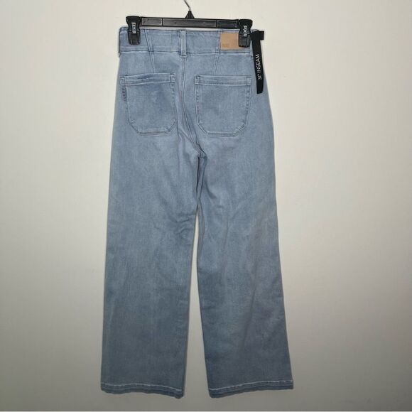 Paige Brooklyn High Waist Wide Leg Jeans 25 - Picture 4 of 8